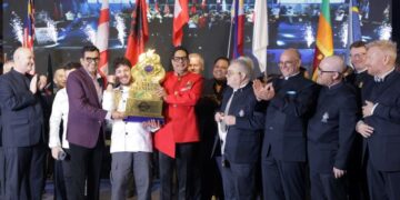 Enri Cuedari from Albania wins the IIHM International Young Chef Olympiad 2026