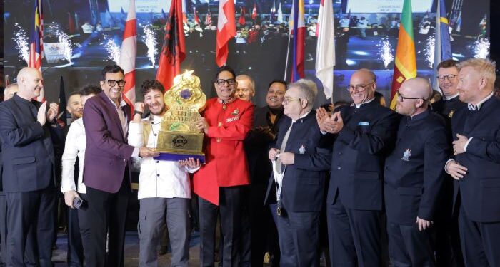 Enri Cuedari from Albania wins the IIHM International Young Chef Olympiad 2026