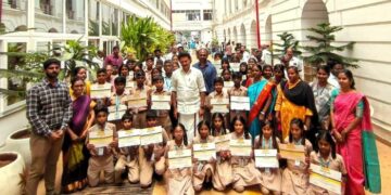 2500 students from Govt schools in Chennai certified on real Projects in Energy Management and Urban Planning