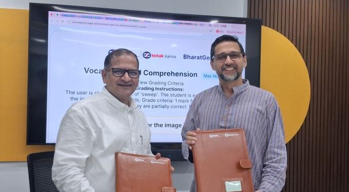 KEF signs MoU with BharatGen Technology Foundation to Advance AI in Education in India