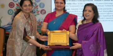 Amrita University’s women-led marine climate solution wins SGP Best Innovator Award