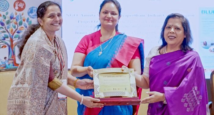 Amrita University’s women-led marine climate solution wins SGP Best Innovator Award