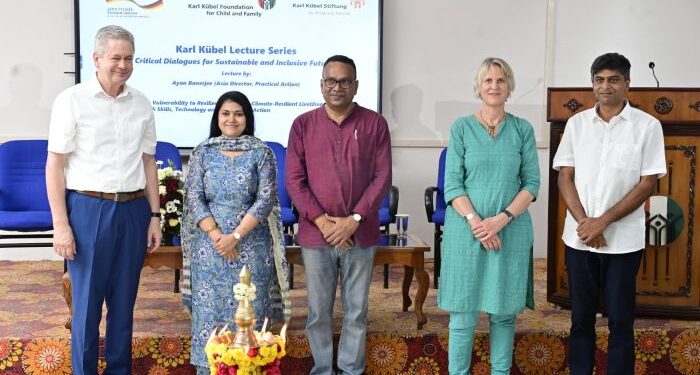 The inaugural Karl Kübel Lecture Series in Coimbatore emphasized skills, technology, and community action for climate-resilient livelihoods