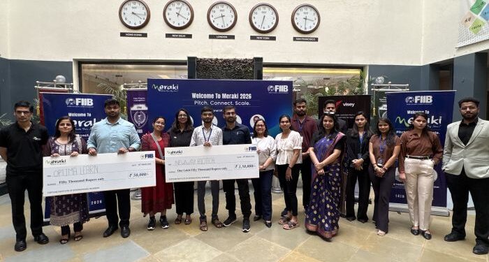 AI, Sustainability and EdTech Ideas Shine at FIIB’s Meraki 2026