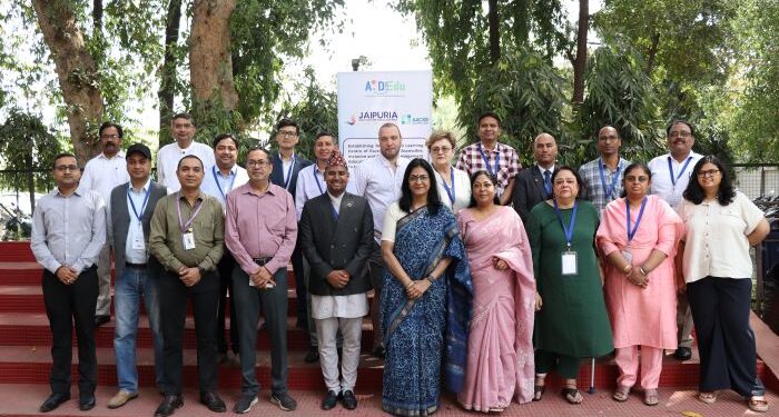 JIM, Lucknow hosts international delegation under Erasmus+ AIDEdu Project