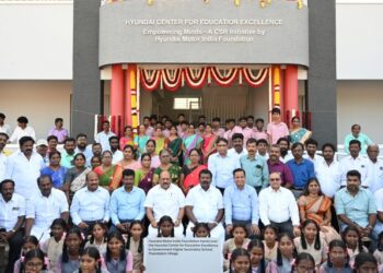 HMIF inaugurates the Hyundai Center for Education Excellence at Govt School, Thandalam under CSR