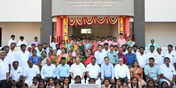 HMIF inaugurates the Hyundai Center for Education Excellence at Govt School, Thandalam under CSR