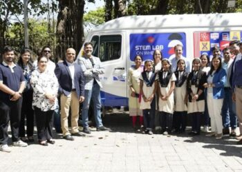 STEM on Wheels by SLB Pune & Thinksharp Foundation to advance STEM Education for Girls in Pune schools