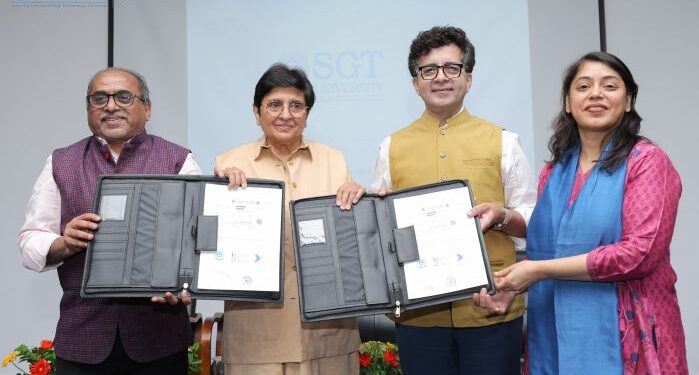 SGT University to launch Kiran Bedi Leadership Learning (KBLL) Program