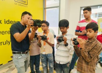 GIIS Nagpur holds an immersive photography workshop with NIKON for its students