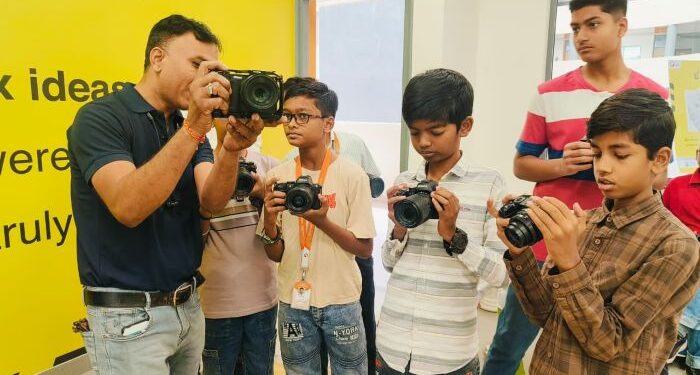 GIIS Nagpur holds an immersive photography workshop with NIKON for its students