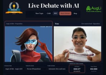 India Debating League showcases ‘Student AI Debater’ demo at IIT Delhi