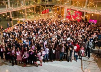 NTU’s on-campus scholarship celebrations included 524 Indian students at its City Campus