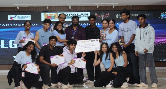 Gopalan College of Engineering and Management’s CSE Dept hosts ALGO-RHYTHM 3.0