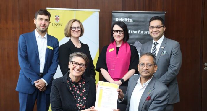 UNSW and Deloitte sign MoU, to set up AI & Innovation CoE at the new UNSW Bengaluru campus