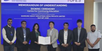 UPES signs MoU with Samsung Heavy Industries India for its WILL courses