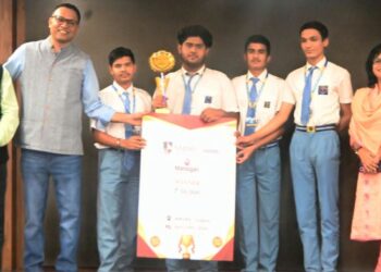 Jawaharlal Nehru Senior Secondary Wing, Bhopal wins Inter-School Quiz Manogati 2026