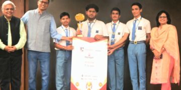 Jawaharlal Nehru Senior Secondary Wing, Bhopal wins Inter-School Quiz Manogati 2026