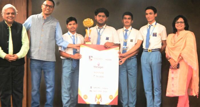 Jawaharlal Nehru Senior Secondary Wing, Bhopal wins Inter-School Quiz Manogati 2026