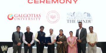 Galgotias University to set up The Hindu Center for Excellence in Journalism with THG Publishing Pvt Ltd.