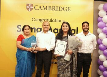 Global Cambridge Dedicated Teacher Award goes to India as Soma Mandal wins the competition