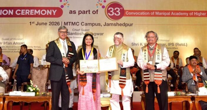 Manipal Tata Medical College Jamshedpur conducts Its first Graduation Ceremony