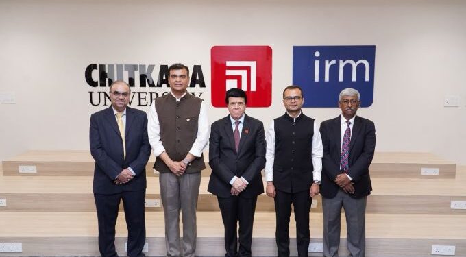 Chitkara University launches Centre of Excellence in Enterprise Risk Management in collaboration with IRM
