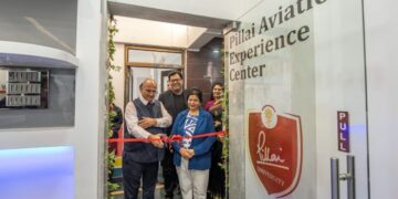 Pillai Aviation Experience Center opened at Pillai University