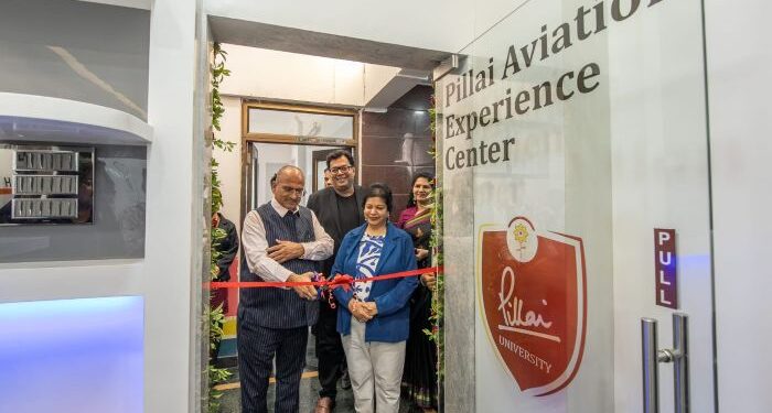 Pillai Aviation Experience Center opened at Pillai University