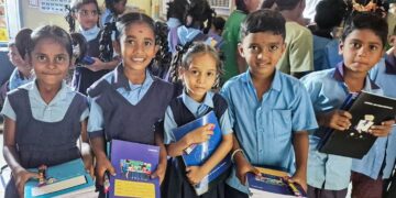 SRI-B’s Notebook Initiative reaches over 2 lakh students across Karnataka