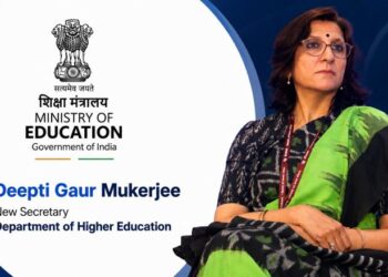 Deepti Gaur Mukerjee appointed as the new Secretary Dept of Higher Education