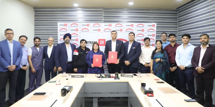 Chitkara University and Paramotor Digital Technology Ltd sing MoU for CoE in Future Technologies and Innovation