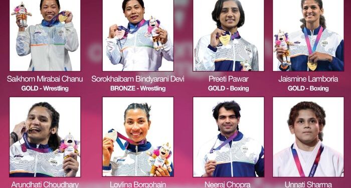 LPU Students Shine at Commonwealth Games, Win 8 Medals