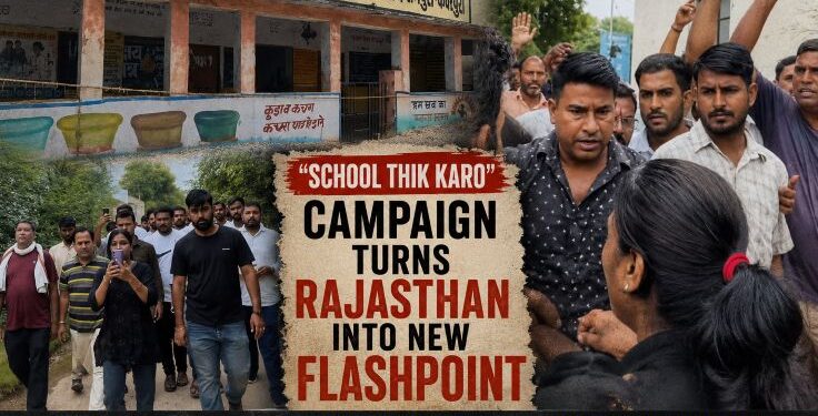 CJP’s School Campaign “School Thik Karo’ Turns Rajasthan into New Flashpoint, Demands Edu Minister’s Resignation