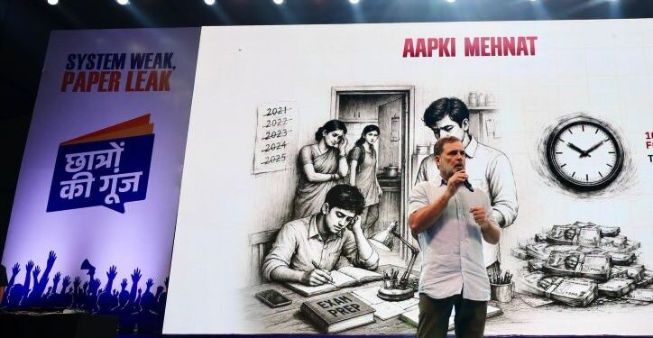 Congress Bets on Students: Rahul Gandhi’s ‘Chhatron Ki Goonj’ Seeks to Turn Education into a National Political Issue
