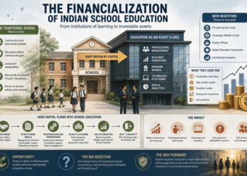 The Invisible Transition: The Financialization of Indian School Education
