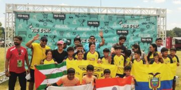 Hyderabad’s young Footballers represent India at International Youth Football Tournament in USA