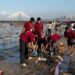 Students take up beach clean-up drives following Ganpati Visarjan in Mumbai