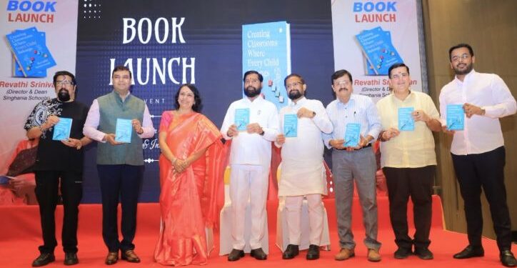 Maharashtra Dy CM Eknath Shinde releases Revathi Srinivasan’s book