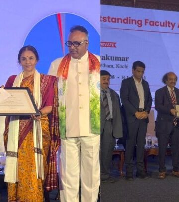Two Amrita Professors Among 54 Researchers Honoured at Careers360 Faculty Research Awards