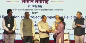 62 INSPIRE-MANAK innovators of 2023–24 and 2024–25 felicitated at the 12th NLEPC ; Compendium released at the ceremony