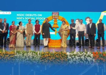 NSDC Debuts on NSE Social Stock Exchange, to open New Avenues for Financing Skill Development and Global Employment