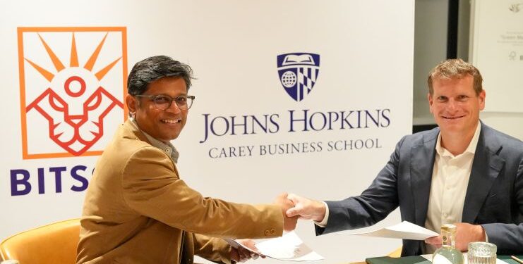 BITSoM and Johns Hopkins Carey Business School Announce Dual-Degree Program in Finance Beginning Fall 2027