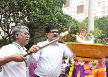 66 Runners Complete a 700 km Relay from Kanyakumari to Kattankulathur, promoting a Drug-Free India Concludes