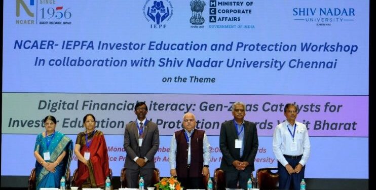 SNU Chennai Hosts Workshop on Digital Financial Literacy with NCAER