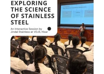 Vidya Devi Jindal School, Hisar hosts interactive industry session on stainless steel