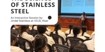 Vidya Devi Jindal School, Hisar hosts interactive industry session on stainless steel