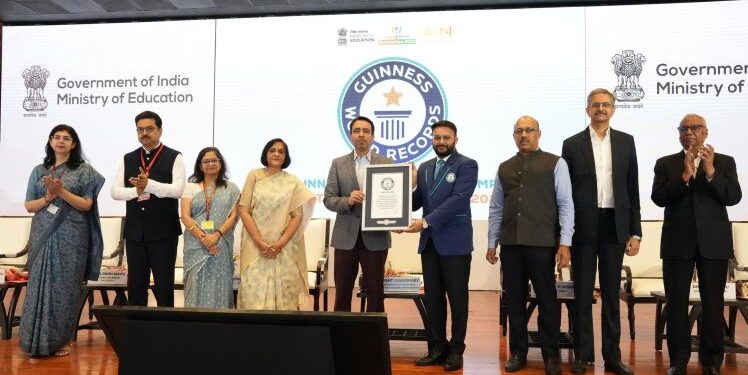 Viksit Bharat Buildathon 2025 Officially Enters the Guinness World Records with 2,87,967 Project Submissions